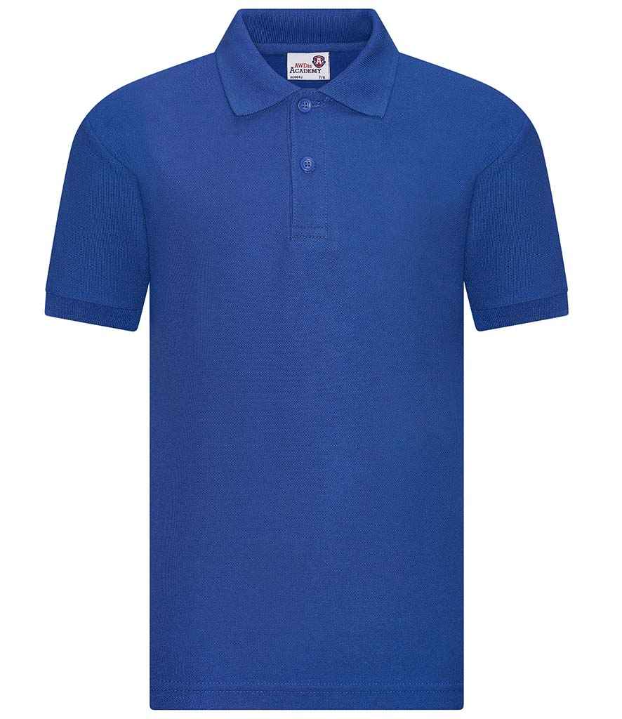 AC004B AWDis Academy Kids Piqué Polo Shirt