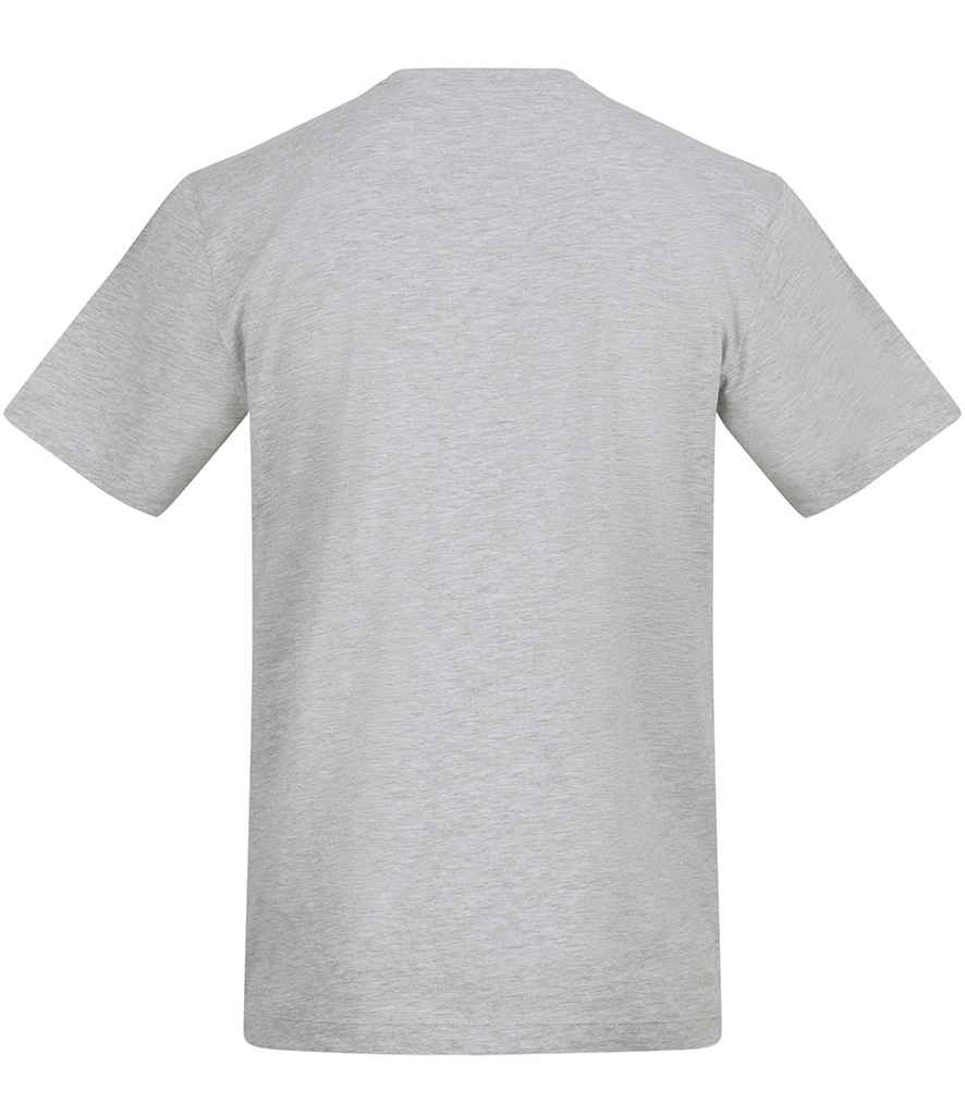 AT001 Heather grey Back